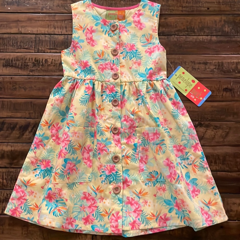 Penelope Mack Ltd. hibiscus dress